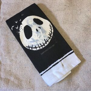 Set of 2 Disney The Nightmare Before Christmas Hand Towels Halloween Tim Burton